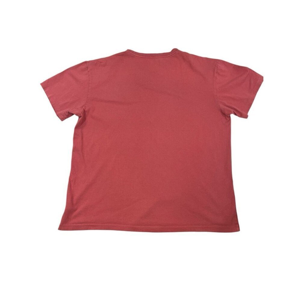 Polo Ralph Lauren Mens Size Large Classic Fit V Neck T Shirt Spring Red - Picture 6 of 7